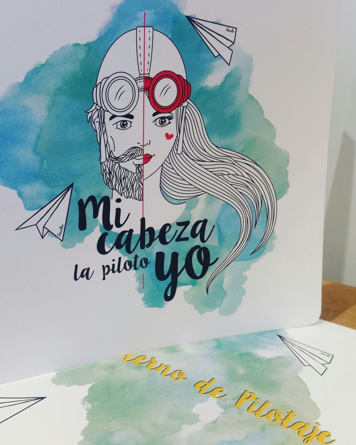 bronce Asociar tema Libro "Mi cabeza la Piloto yo" por Laura García Hernández_SANLA_